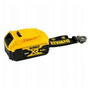 Acumulator DeWalt DCB184LR Li‑Ion XR 18V 5.0Ah cu șnur de siguranță