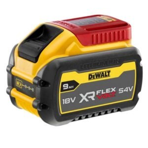 Acumulator DeWALT DCB547G Li-Ion XR FLEXVOLT 18/54 V, 9.0 Ah - rezistent la șocuri și agenți chimici