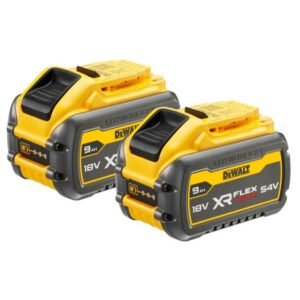 Acumulator Li‑Ion DeWalt DCB547X2 XR FLEXVOLT 18/54 V 9.0 Ah, set 2 bucăți