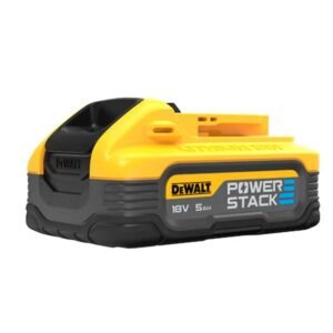 Acumulator Li‑Ion DeWalt DCBP518G Powerstack™ 18V 5.0Ah – rezistent la șocuri și coroziune chimică