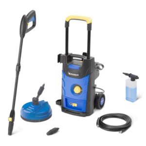Aparat de spălat cu apă rece sub presiune Michelin MPX16EP — 1600 W, 125 bar, 420 l/h, perie terasă