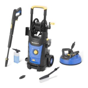 Aparat de spălat cu apă rece sub presiune Michelin MPX25EHDSP, 2500 W, 170 bar, 500 l/h, rolă pentru furtun, două viteze