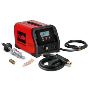 Aparat de sudură în puncte Telwin DIGITALPULLER5500_400V 3800 A pentru tras caroserii, complet cu accesorii, profesional 400 V