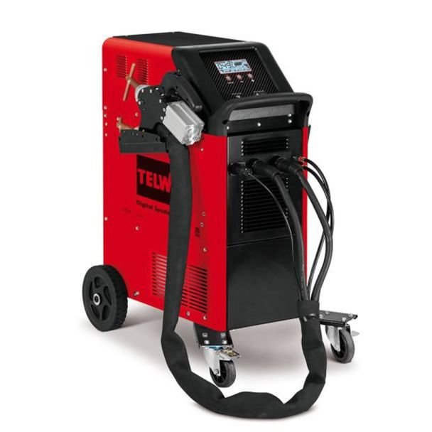Aparat sudură în puncte 7000A | Telwin DIGITALSPOTTER9000RA | 7000 A | 3+3 mm | Răcire cu apă, accesorii incluse