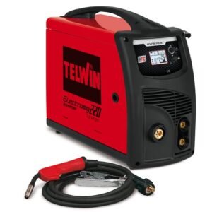 Aparat sudură Telwin ELECTROMIG220SYNERGIC 230A - MIG/MAG/FLUX/BRAZARE/MMA/TIG-DC LIFT, sârmă oțel 0.6-1 mm, kit accesorii inclus