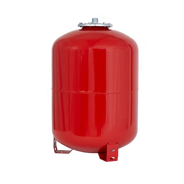 Aquasystem, Aquasystem VRV50 | Vas de expansiune vertical cu suport | 50 L | Presiune maximă 8 bari | Pentru instalații de apă caldă
