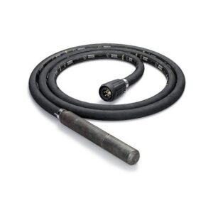 Arbore flexibil Wacker Neuson IRflex 38/230/10r, 10 m — cap vibrant 38 mm cu protecție din cauciuc, compatibil cu convertizor Fuflex