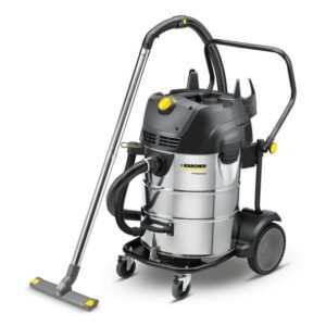 Aspirator profesional umed-uscat Karcher NT 75/2 Tact Me Tc EU | 2760 W | 75 l | Sistem Tact Me pentru curățare automată filtru | Ideal pentru ateliere și șantiere