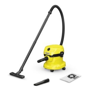 Aspirator umed-uscat Karcher WD 2 Plus V-12/4/18 – 230 V, 1000 W, 12 l, recipient din plastic