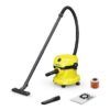 Aspirator umed-uscat Karcher WD 2 Plus V-12/4/18/C (YYY) | 230 V, 1000 W | 12 l rezervor | Pentru lichide și murdărie uscată | Versiune EU