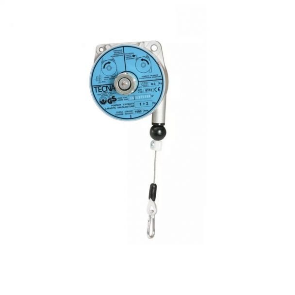 Balansier Tecna 9312, capacitate 1–2 kg, coardă 1,6 m