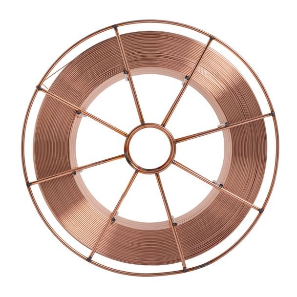 Bohler, Bobină sârmă oțel cuprat Bohler 50860 pentru sudură MIG-MAG, 1 mm, 18 kg, EMK6