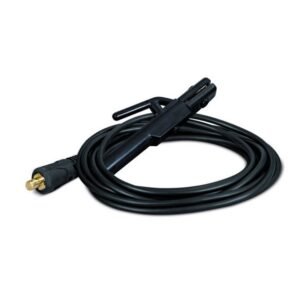 Cablu de sudură Telwin 804123, 4 m, 25 mm², conector DX50 și clește portelectrod