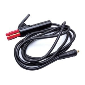 Cablu de sudură Telwin 804124 | secțiune 35 mm² | lungime 4 m | conector DX50 | clește portelectrod profesional