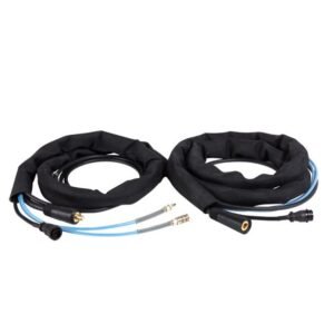 Cablu interconectare sursă-derulator pentru sudură MIG-MAG Telwin 802397, 4 m, cu circuit de răcire