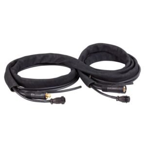 Cablu interconectare sursă-derulator Telwin 802348 - Lungime 4 m - Compatibil MIG-MAG profesional - Conductor flexibil și izolație rezistentă - Conexiuni sigure, durabilitate în...