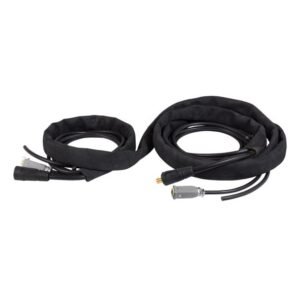 Cablu interconectare sursă-derulator Telwin 802473 | Lungime 10 m | Fără circuit de răcire | Conectori rezistenți, izolație profesională | Ideal pentru service și aplicații...