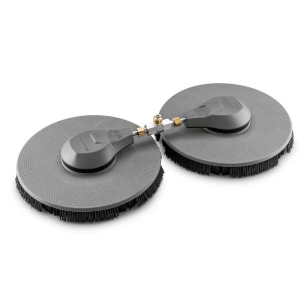 Cap cu două perii contrarotative Karcher iSolar 6.368-095.0, 800 mm pentru panouri fotovoltaice — debit apă 1.100–1.300 l/h