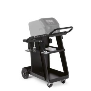 Cărucior pentru aparate de sudură Telwin 804902 | STEEL STARTER STATION | Suport mobil din oțel | Roți și organizator pentru accesorii | Ideal pentru atelier