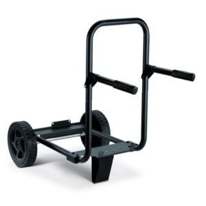 Carucior transport aparate de sudură Telwin 803064 | CONTINENTAL | Structură metalică robustă, finisaj anticoroziv | Roți pivotante blocabile și suport accesorii integrate |...