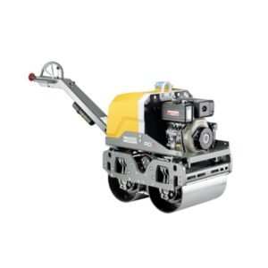 Cilindru compactor cu rolă dublă Wacker Neuson RD7H, 717 kg, motor Hatz, lățime tambur 650 mm