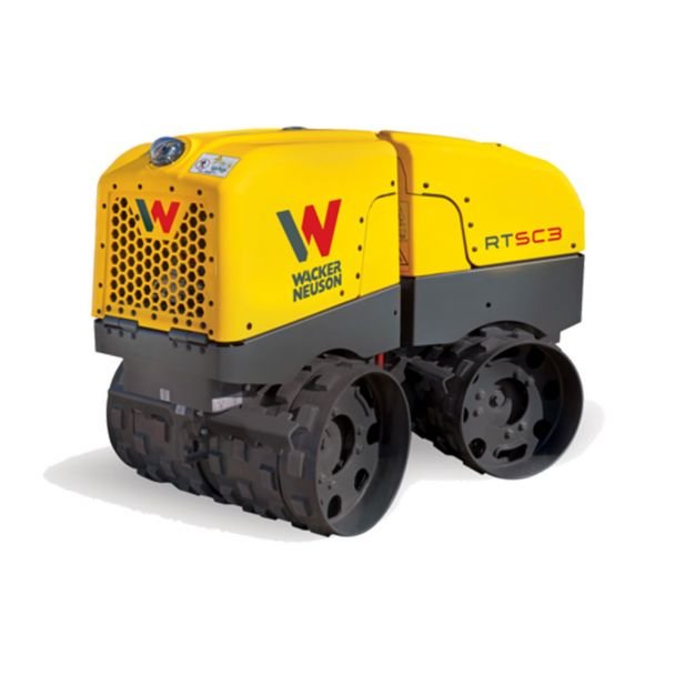 Cilindru compactor pentru șanțuri | Wacker Neuson RTLx‑SC3 | 1465 kg | Motor Kohler, tambur 820 mm | 68,4 kN, standard