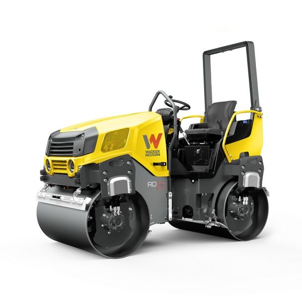 Cilindru vibro-compactor Wacker Neuson RD24 100 O DPF, 2525 kg, motor Kubota, 1000 mm