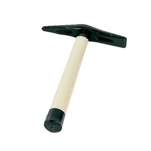 Ciocan pentru îndepărtat zgură Telwin 804192 - mâner din lemn ergonomic - cap din oțel rezistent, durabil - design echilibrat pentru precizie la curățarea zgurii - ideal pentru...