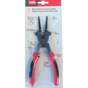 Clește multifuncțional de sudură Telwin 804109 | Puternic și durabil, prindere sigură pentru lucrări profesionale | Design ergonomic și izolație termică pentru confort | Ideal...