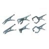Clești fixare materiale pentru sudat | Telwin 802586 | Set 6 buc. | Prindere sigură și rezistență sporită | Ideal pentru atelier și lucrări de sudură