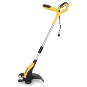 Coasă electrică Powerplus POWXG30033, 32 cm lățime tăiere, 500 W, ideală pentru gazon și margini, compactă și ușoară