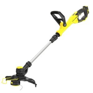 Coasă electrică Stanley SFMCST933B | 33 cm lățime de lucru | 18 V (fără acumulator) | Design ergonomic, ușor de manevrat | Ideală pentru întreținerea gazonului și a marginilor
