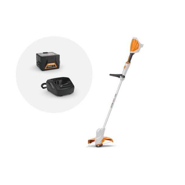 Coasă electrică STIHL FSA 57 KIT | Acumulator 36V 2.0Ah | Cap tăiere 280 mm | Compactă și silențioasă, ușor de manevrat | Ideală pentru gazon și margini