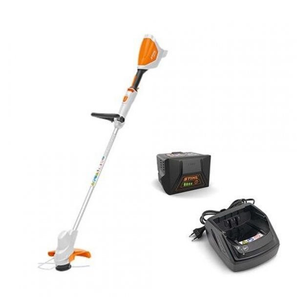 Coasă electrică STIHL FSA 57 KIT | Acumulator 36V 2.0Ah | Cap tăiere 280 mm | Compactă și silențioasă, ușor de manevrat | Ideală pentru gazon și margini