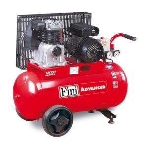 Compresor de aer Fini MK102/N-50-2M | 50 l, 1.5 kW | 10 bar, 215 l/min | Pentru atelier, service auto și aplicații profesionale | Potrivit pentru unelte pneumatice și lucrări...