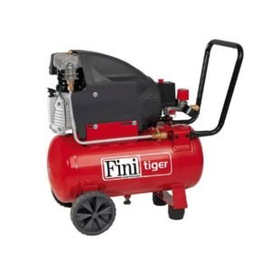 Compresor de aer Fini TIGER285M | 24 L, 1800 W | 10 bar, 260 l/min | Compact și portabil pentru atelier și uz casnic | Performanță profesională, durabilitate ridicată