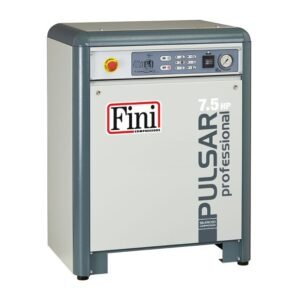 Compresor de aer silentios Fini Pulsar K50 T10-SD - 7.5 kW motor profesional - rezervor 3 l - 11 bar presiune maximă - 1074 l/min debit