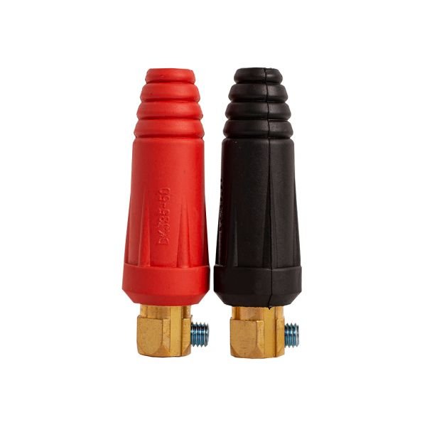Conector rapid de sudură tată Tehnoweld CONT_50 DINSE 50 – set 2 buc. pentru echipamente de sudură