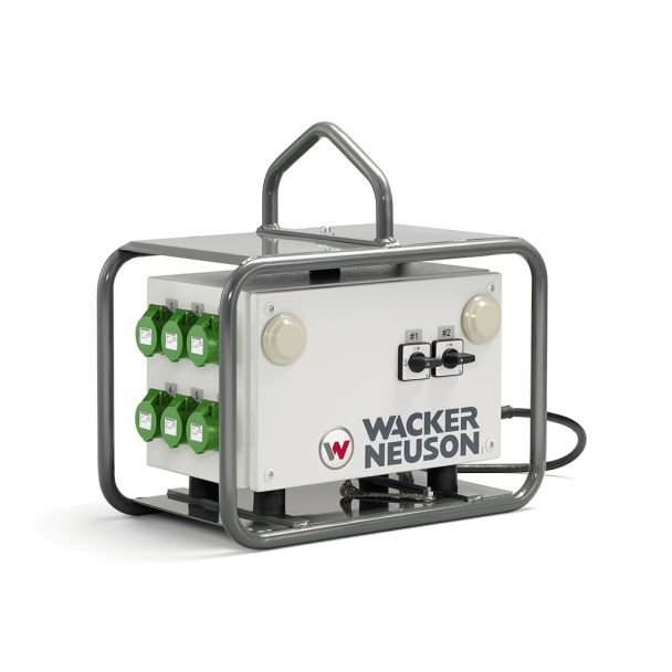 Convertizor frecvență Wacker Neuson FUE-M/S 75A | Curent ieșire 75 A | Tensiune ieșire 42 V | 6 prize 32 A | 6CEE-32A