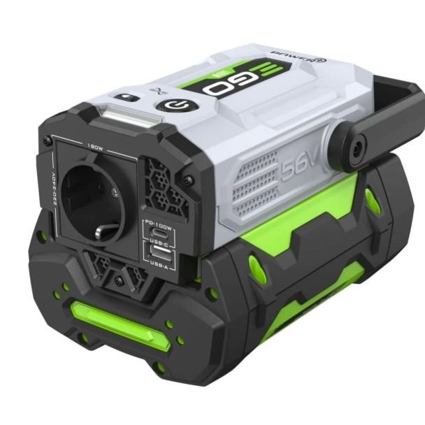 Convertor tensiune Ego Power PAD1800E, 56 V CC - 230 V AC, putere maximă 180 W