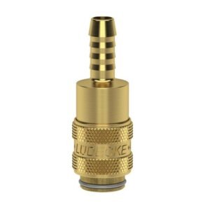 Cuplă rapidă mini mamă Ludecke ESM_4_T, DN 5, pentru furtun 4 mm