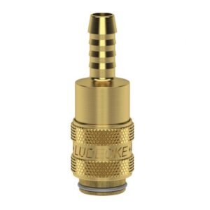 Cuplă rapidă mini mamă Ludecke ESM_6_T, DN 5, pentru furtun 6 mm