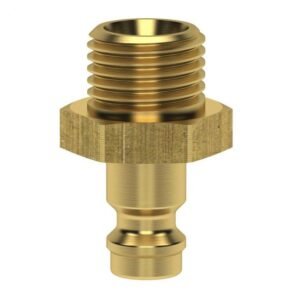 Cuplă rapidă mini tată Ludecke ESM_18_NA, DN5, filet exterior G 1/8