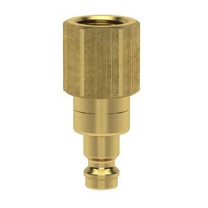 Cuplă rapidă mini Tata Ludecke ESM_18_NIAB, DN 5, filet interior G 1/8", închidere dublă