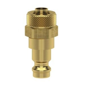 Cuplă rapidă mini tată | Ludecke ESM_4_SQ | DN 5 | furtun 4x6 mm | conector pneumatic montaj rapid