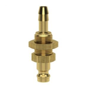 Cuplă rapidă mini tată Ludecke ESM_4_SSVAB, DN 5, furtun 4 mm, închidere dublă