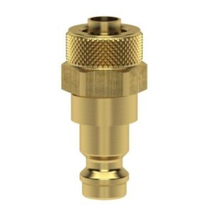 Cuplă rapidă mini tată Ludecke ESM_6_SQ, DN5, piuliță, pentru furtun 6x8 mm