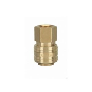 Cuplă rapidă standard mamă Ludecke ES_14_IAB, DN 7,2, filet interior G 1/4", închidere dublă