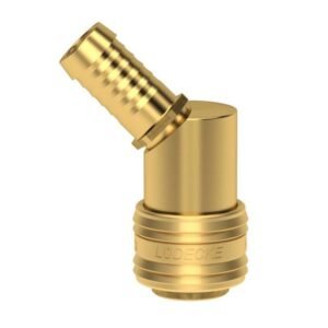 Cuplă rapidă standard mamă Ludecke ES_6_T-45, DN 7.2, pentru furtun 6 mm, 45°