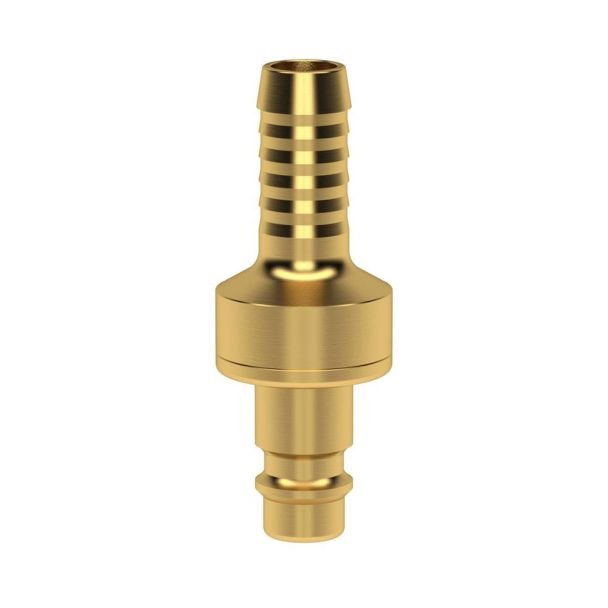 Cuplă rapidă standard TATA Ludecke ES_6_SAB DN 7.2, brăduț pentru furtun 6 mm, închidere dublă